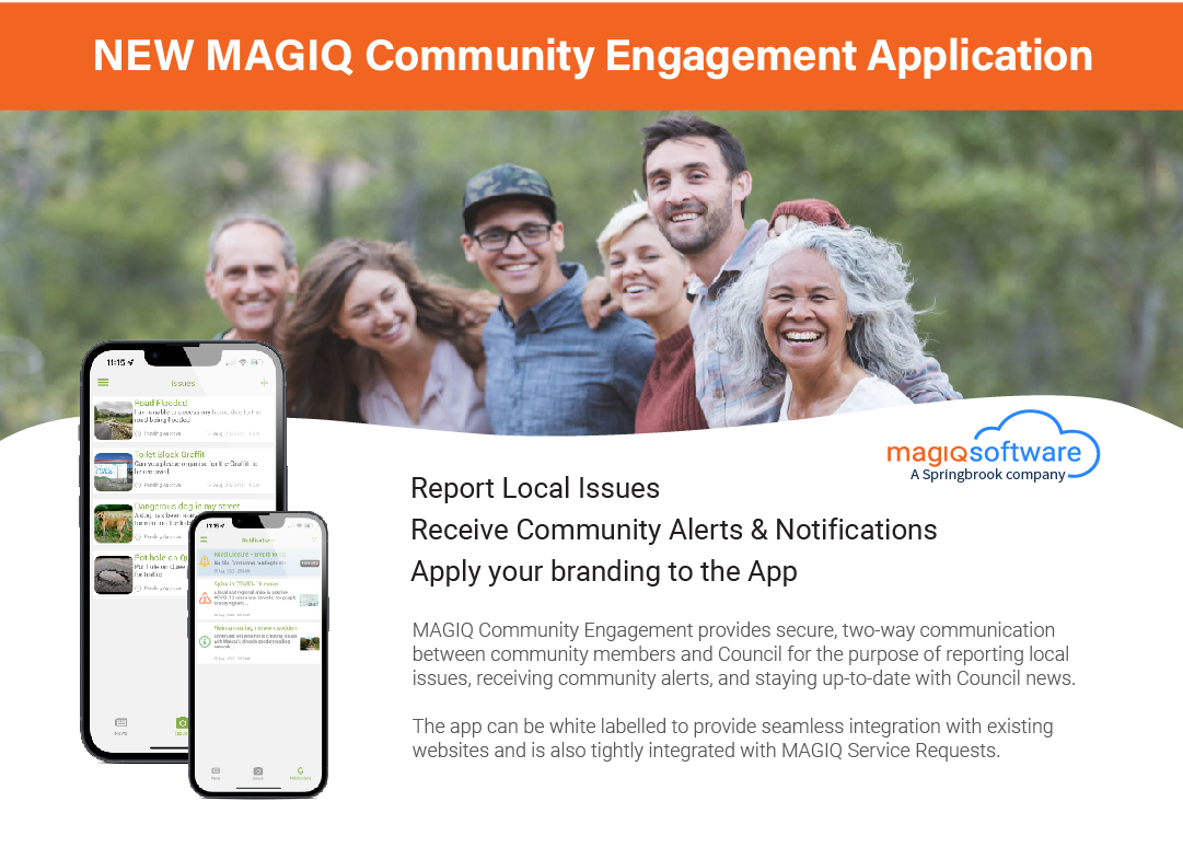 Introducing MAGIQ Community Engagement! We are thrilled to unveil our newest solution, MAGIQ Community Engagement! Our team collaborated with multiple customer groups to create this state-of-the-art Cloud-first development that perfectly aligns with their needs.