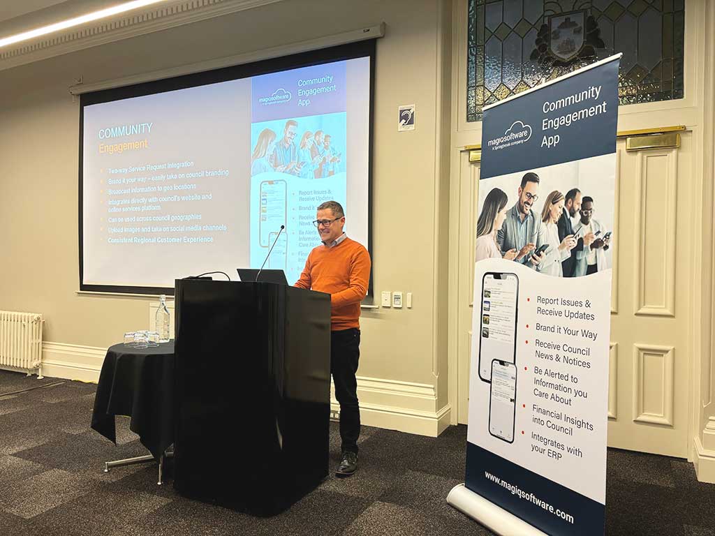 Today, the MAGIQ Software team had the privilege of presenting at the ALGIM Otago Regional Meeting, held at the Dunedin Centre. We showcased our new innovative Community Engagement App, a powerful tool designed to foster stronger, more responsive relationships between councils and their communities.