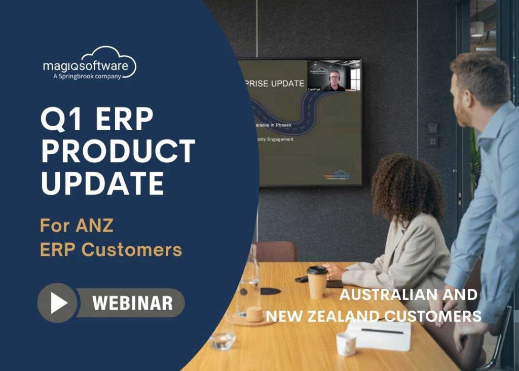 MAGIQ Software Q1 2026 ERP Product Update Webinar