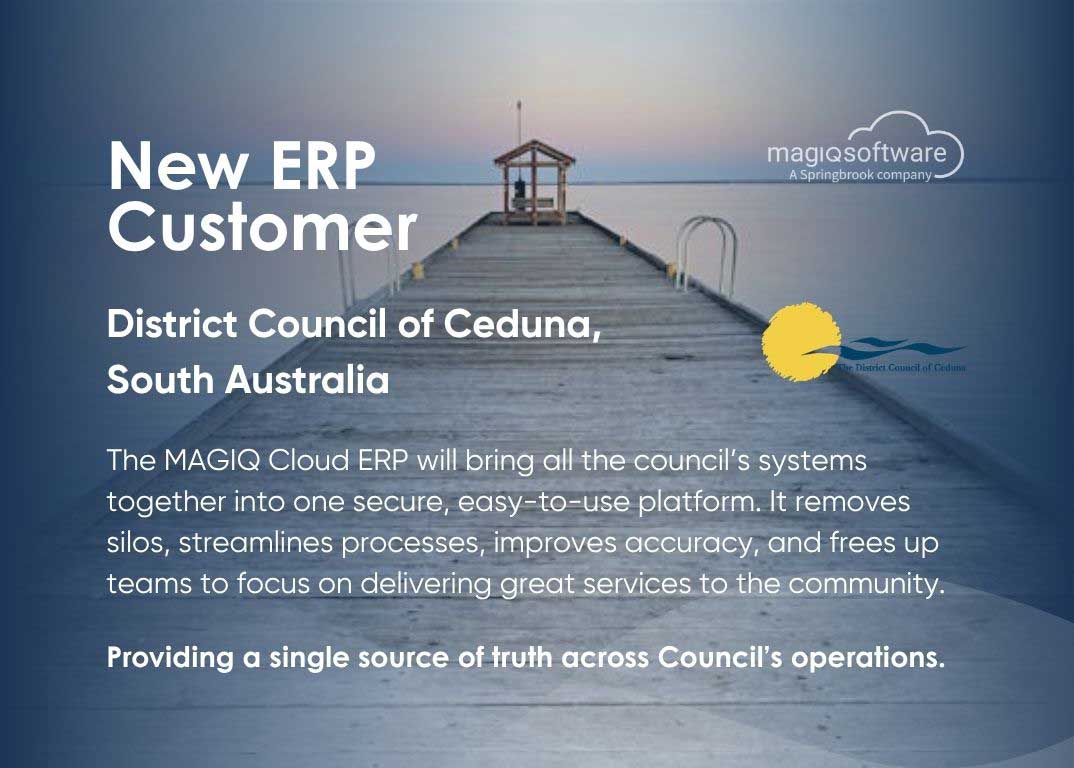 District Council of Ceduna Selects the MAGIQ Cloud ERP to Power Modern Council Operations
