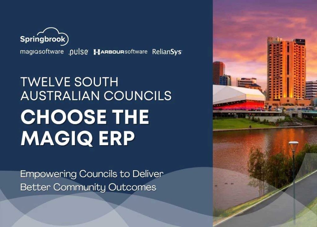 Twelve South Australian Local Government organisations have selected the MAGIQ ERP.